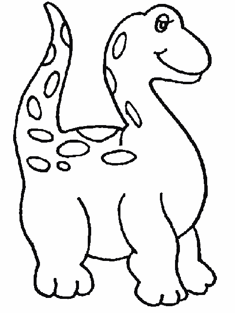 Dinozaury kolorowanki